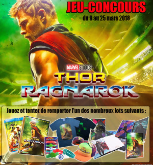 Jeu-concours "Thor Ragnarok"