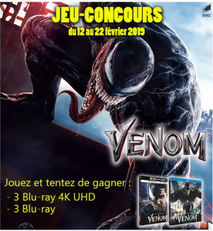 Jeu-concours "VENOM"