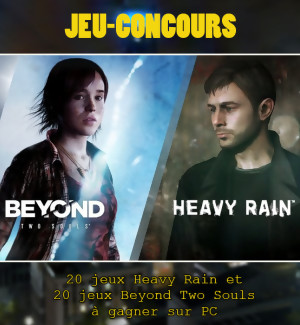 Jeu-concours "Heavy Rain / Beyond Two Souls" PC