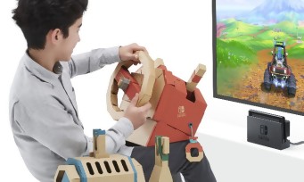 Nintendo Labo : un troisième kit dédié aux véhicules se présente en vidéo