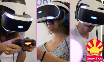 PlayStation VR : voici ce que les visiteurs de Japan Expo pensent du casque de Sony