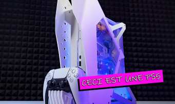 Ceci est bien une PS5, c'est un modèle unique avec du watercooling intégré