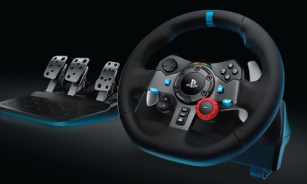 PS4 / Xbox One : Logitech annonce un nouveau volant haut de gamme