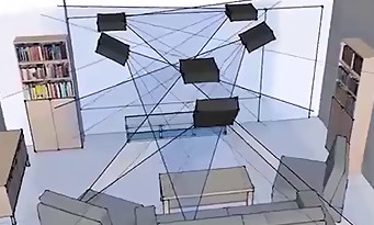RoomAlive : Microsoft projette la réalité augmentée sur les murs du salon