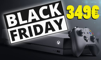 Black Friday : Microsoft met le paquet, la Xbox One X 1 To proposée à 349€