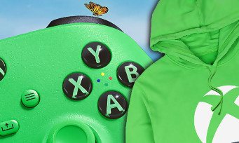 Xbox : une manette et un hoodie Velocity Green, voici des images lifestyle