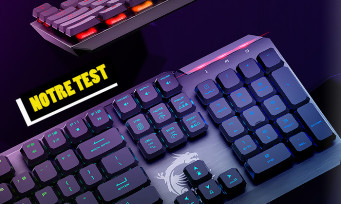 Test Clavier MSI Vigor GK 50 Low Profile : le choix de la raison ?