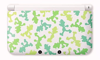 3DS XL : découvrez le modèle collector à l'effigie de Luigi