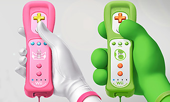 Nintendo : les Wiimotes Plus Peach et Yoshi arrivent !