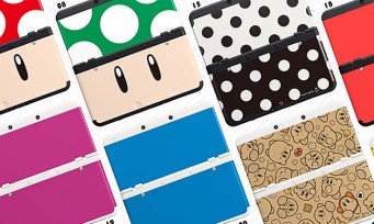 New 3DS : 8 nouvelles coques pour les collectionneurs