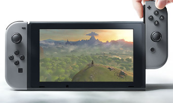 Nintendo Switch : écran tactile multi-touch et résolution 720p confirmés par Eurogamer