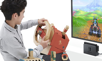 Nintendo Labo : le Kit Véhicules met la gomme avec une vidéo de présentation