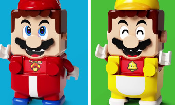 LEGO Super Mario : voici les packs de costumes, il y a aura Mario Feu, Mario Chat et Mario Ouvrier