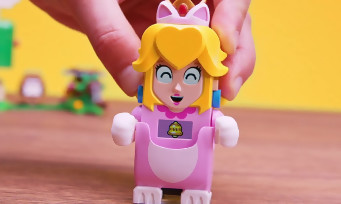 LEGO Mario : première vidéo de présentation de LEGO Peach