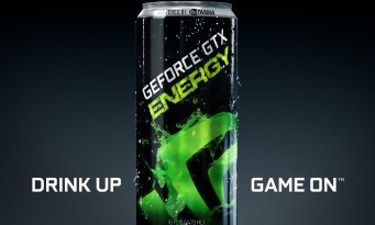 NVIDIA GeForce GTX Energy : voici la boisson spéciale pour les gamers