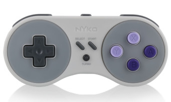 Mini Super Nintendo : une manette sans-fil dévoilée par le fabricant Nyko