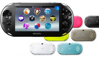 PS Vita : trois packs pour le nouveau modèle au Japon