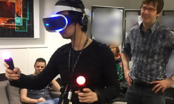 Hideo Kojima teste le PlayStation VR chez Media Molecule (LittleBigPlanet)