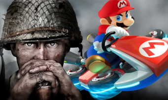 Charts France : le duel entre Mario Kart 8 Deluxe et Call of Duty WW2 continue