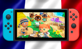 Charts France : Animal Crossing domine toujours, que des jeux Switch dans le Top 5