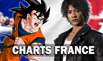 Charts France : DBZ Kakarot et Lost Judgment dans les meilleures ventes de jeux vidéo