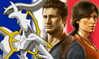 Charts France : Pokémon Arceus et Uncharted Collection au coude-à-coude, voici le Top 5