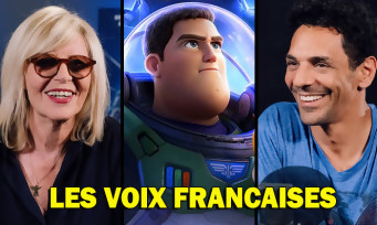 Buzz l'Eclair: the French version with the voices of François Civil, Michaël Gregorio, Tomer Sisley and Chantal Ladesou