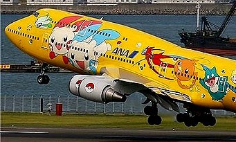 Jeux Vidéo : un Boeing 747 de Pikachu part à la casse