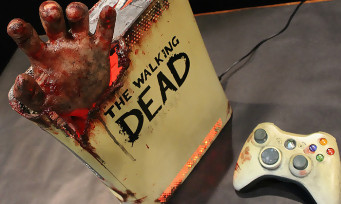 Xbox 360 : une version custom The Walking Dead avec une main de zombie
