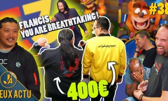 L'ÉMISSION JEUXACTU #38 : les vestes Cyberpunk à 400€, Marcus et sa journée Star Wars à 650$, E3 décevant, test CTR