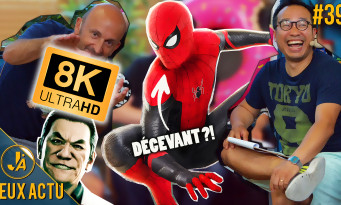 L'ÉMISSION JEUXACTU #39 : une télé 8K à 17 000€, débat sur Spider-Man Far From Home, Judgement le test