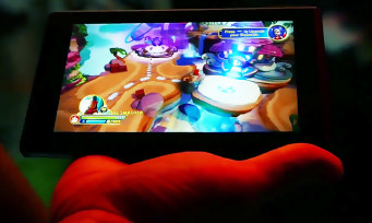 Nintendo Switch : l'écran tactile de la console en pleine action !
