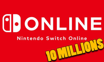 Nintendo Switch Online : le cap des dix millions d'abonnés franchi, Big N se félicite