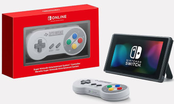 Switch : la manette Super NES officielle est disponible en France !