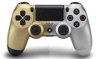 PS4 : des images des DualShock 4 Gold et Silver