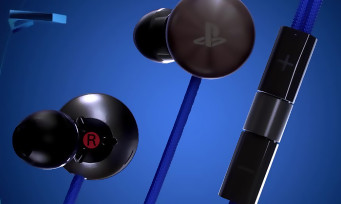PS4 / PS Vita : des nouveaux écouteurs intra-auriculaires dévoilées en vidéo
