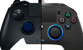 PS4 : des manettes officielles haut de gamme et de compétition par Razer et Nacon