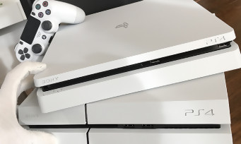 PS4 Slim : voici notre unboxing du modèle blanc "Glacier White"