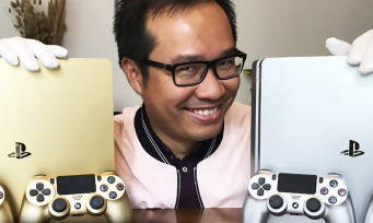 PS4 Slim Gold & Silver : notre unboxing avec nos gants blancs de velours