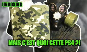 PS4 : on unboxe la console camouflage Call of Duty WW2, son look est-il vraiment raté ?