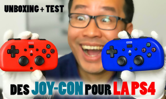 Hori Mini Gamepad : on unboxe et on teste les Joy-Con de la PS4