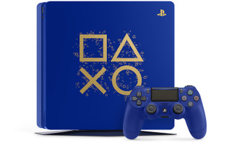 Sony va bientôt lancer les Days of Play, une PS4 collector bleue avec des symboles dorés