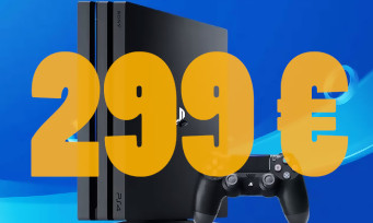 PS4 Pro : la console à 299€ au lieu de 399€, une belle promo aussi pour la PS4 Slim