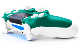 PS4 : la nouvelle manette Alpine Green se dévoile, un vert tapant qui surprend