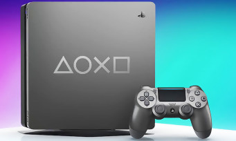 PS4 : une console collector gris acier pour les Days of Play 2019, la voilà en vidéo