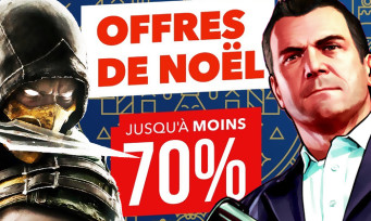 PS4 : les soldes de Noël sont là avec des réductions jusqu'à -70% !