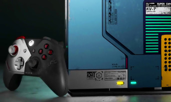 La Xbox One X collector Cyberpunk 2077 a été officialisée, elle est d'une beauté insolente !