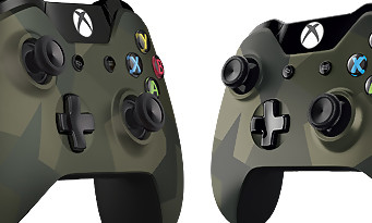 Xbox One : une manette et des accessoires couleur militaire