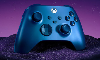 Xbox : une nouvelle manette "Aqua Shift" avec des reflets changeants !