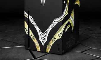 Une Xbox Series X "Black Panther Wakanda Forever", et c'est Shuri qui fait l'unboxing